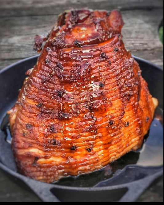 Honey Heat Smoked Ham