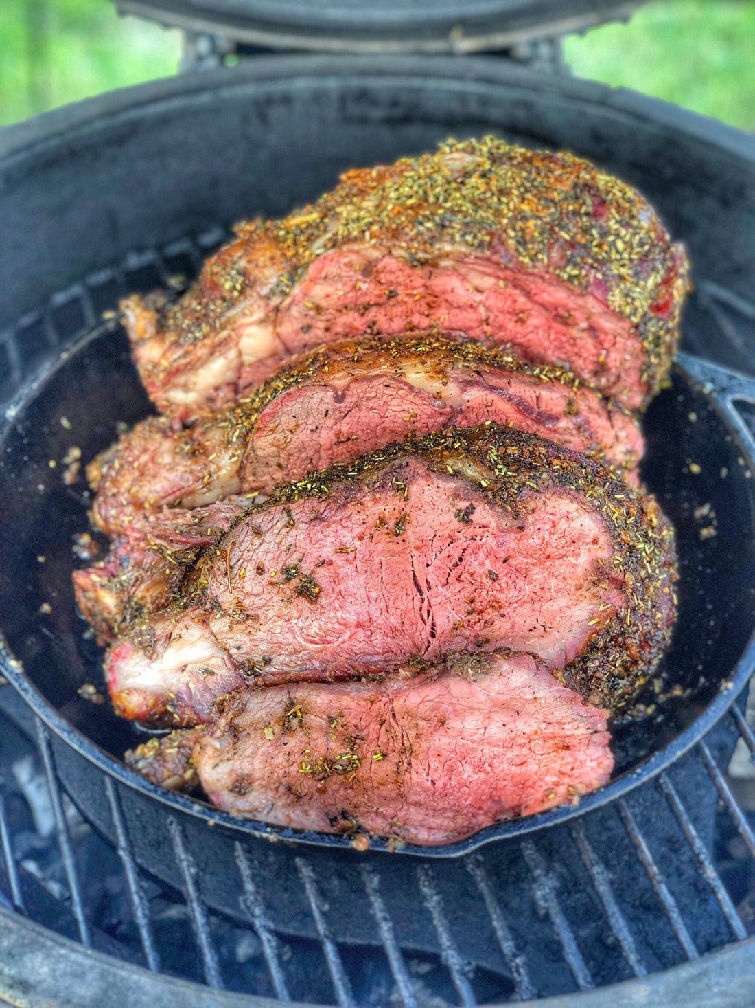 Easy Smoked Prime Rib