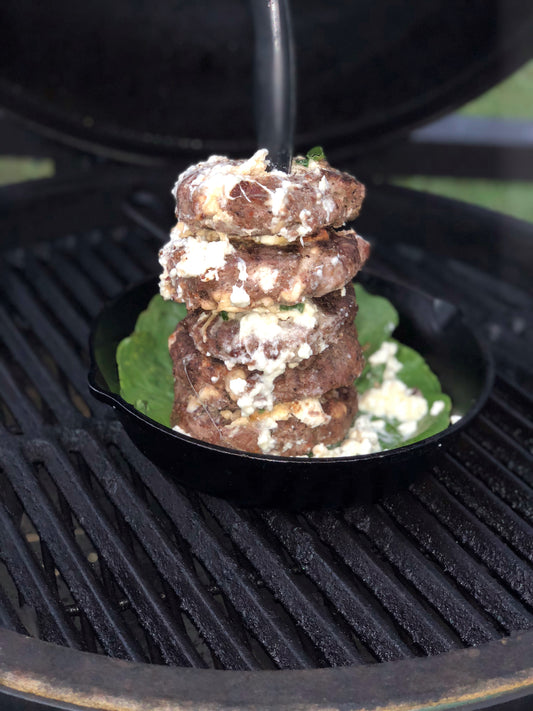 Lamb and Feta Burgers